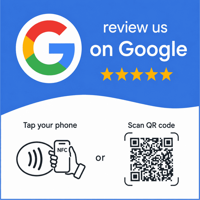 Naše NFC kartička pro Google recenze